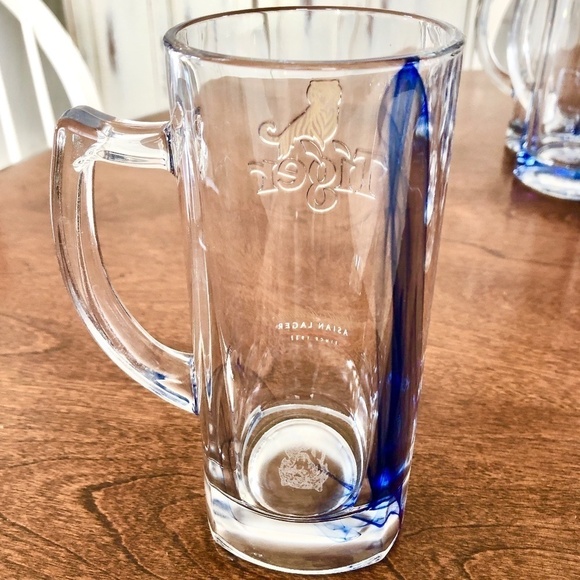 Tiger, Asian Lager, Beer Mugs, Beer Glasses, Set of 6, Excellent Condition - Picture 7 of 16